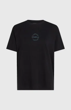 FemmesT-shirt Back Graphic| Noire
