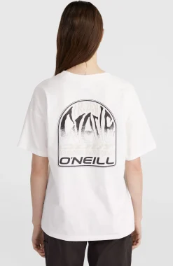 FemmesT-shirt Back Graphic| Blanc