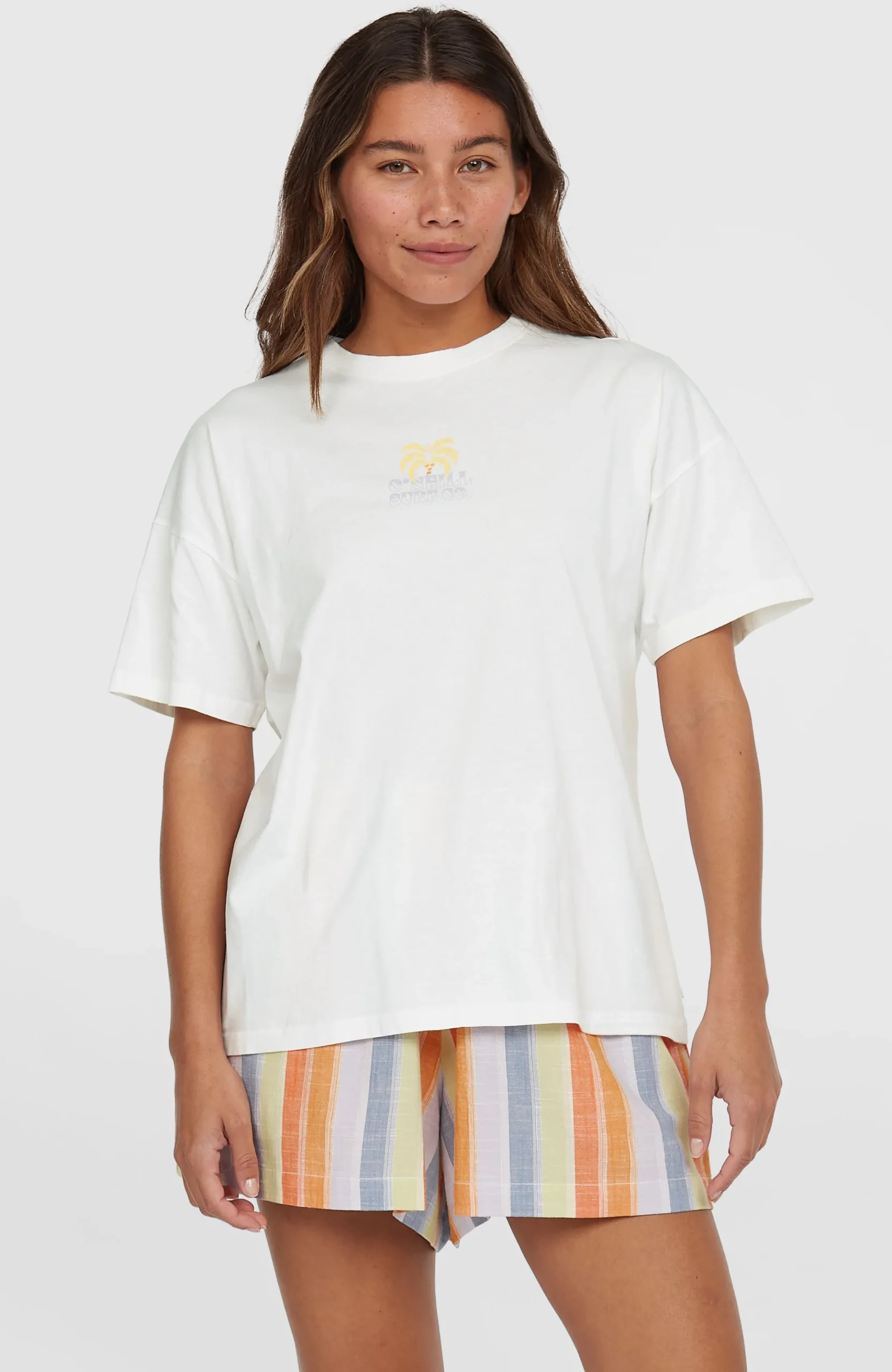 FemmesT-shirt Beach Vintage| Blanc