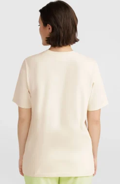 FemmesT-shirt Chest Graphic| Beige