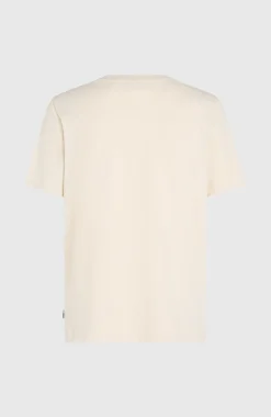 FemmesT-shirt Chest Graphic| Beige