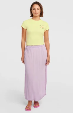 FemmesT-shirt côtelé O'Neill| Jaune
