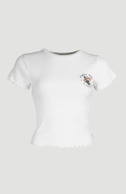 FemmesT-shirt côtelé O'Neill| Blanc