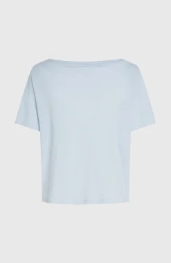 FemmesT-shirt Essentials O'Neill Script Scoop Neck| Bleu