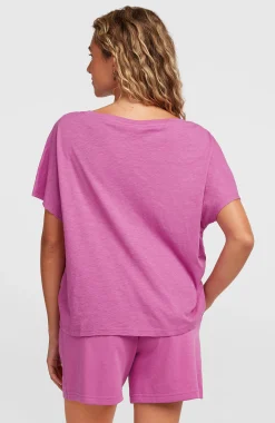 FemmesT-shirt Essentials O'Neill Script Scoop Neck| Violet