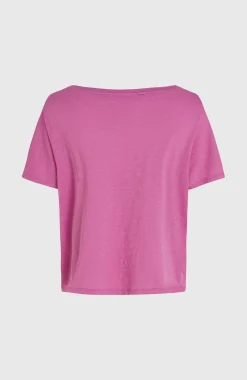 FemmesT-shirt Essentials O'Neill Script Scoop Neck| Violet