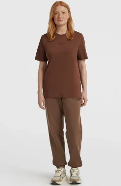 FemmesT-shirt Essentials Script| Brun
