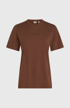 FemmesT-shirt Essentials Script| Brun
