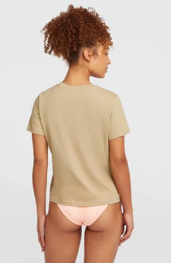 FemmesT-shirt Essentials Script| Beige