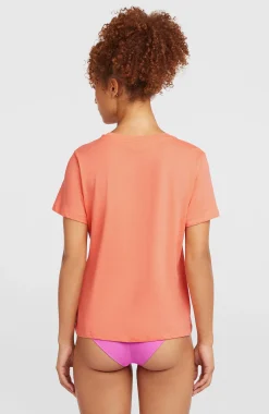 FemmesT-shirt Front Print| Orange