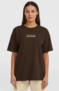 FemmesT-shirt Future Surf Society| Brun