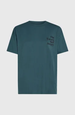 FemmesT-shirt Future Surf Society| Bleu