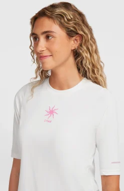 FemmesT-shirt O'Neill Hybrid Polygiene UPF 50+| Blanc