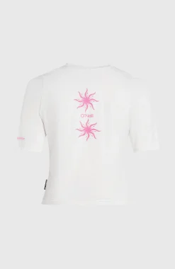 FemmesT-shirt O'Neill Hybrid Polygiene UPF 50+| Blanc