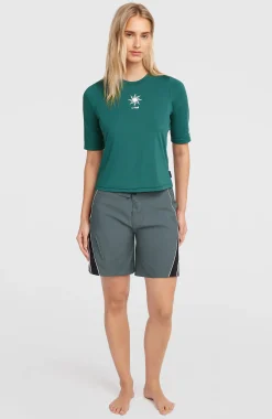 FemmesT-shirt O'Neill Hybrid Polygiene UPF 50+| Vert