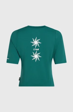 FemmesT-shirt O'Neill Hybrid Polygiene UPF 50+| Vert