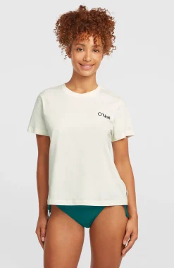 FemmesT-shirt O'Neill Polygiene Cotton Graphic| Blanc