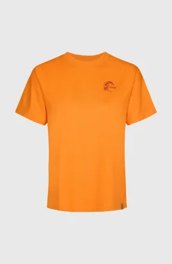 FemmesT-shirt O'Riginals Back-Print| Orange