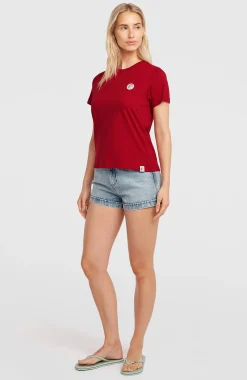 FemmesT-shirt O'Riginals Badge| Rouge