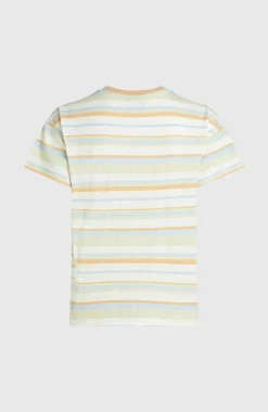 FemmesT-shirt O'Riginals Boxy Stripe| Bleu