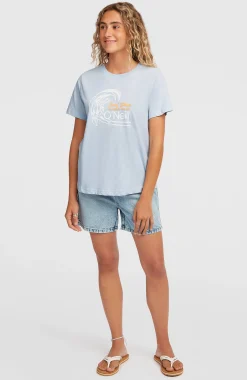 FemmesT-shirt O'Riginals Circle Surfer| Bleu