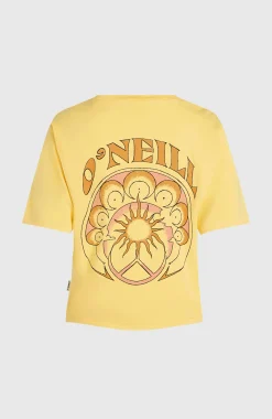 FemmesT-shirt Summer Must Haves Back Print| Jaune
