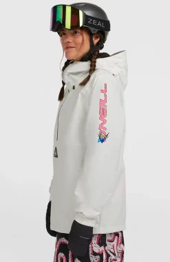FemmesVeste de ski et snowboard FWC'Play Park Anorak| Blanc