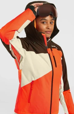 FemmesVeste de ski FWC'Cruz Triple| Marron Mix