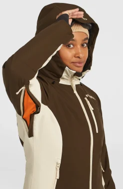FemmesVeste de ski FWC'Cruz Duo| Marron Mix