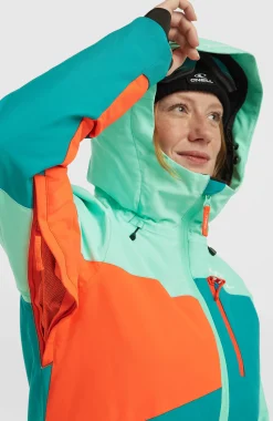 FemmesVeste de ski FWC'Cruz Triple| Vert Mix