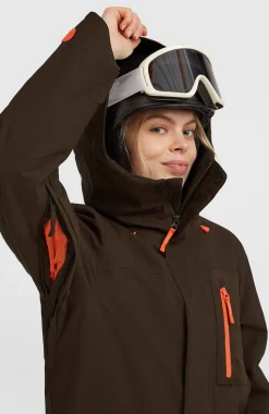 FemmesVeste de ski FWC'Peak| Brun