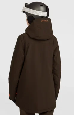 FemmesVeste de ski FWC'Peak| Brun