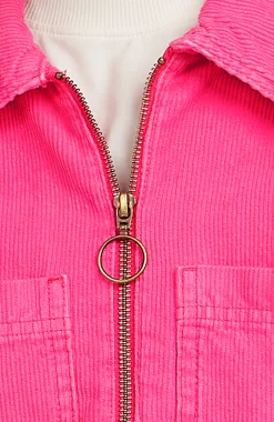 FemmesVeste O'Riginals en velours côtelé| Rose