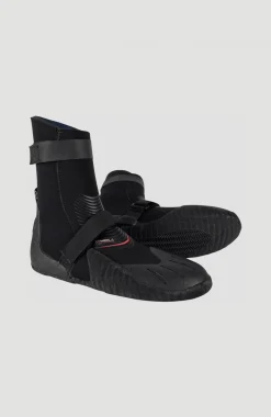 Heat 7mm Round Toe Boot| Noire