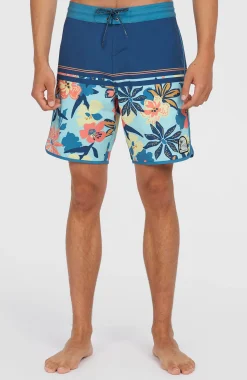 HommesBoardshort Cruzer Scallop 18| Bleu