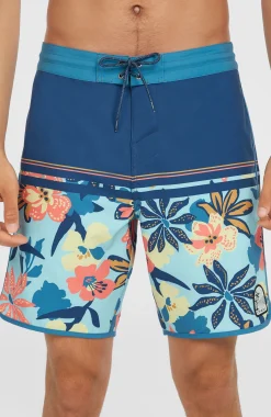 HommesBoardshort Cruzer Scallop 18| Bleu