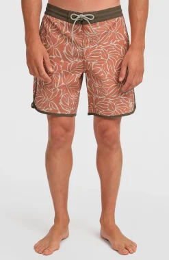 HommesBoardshort Cruzer Scallop 18| Orange Mix