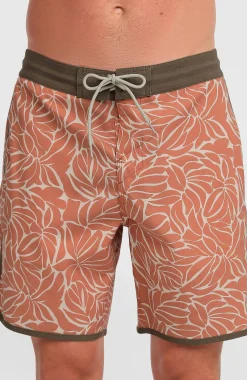 HommesBoardshort Cruzer Scallop 18| Orange Mix