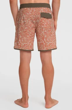 HommesBoardshort Cruzer Scallop 18| Orange Mix