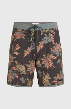 HommesBoardshort Cruzer Scallop 18| Noir Mix