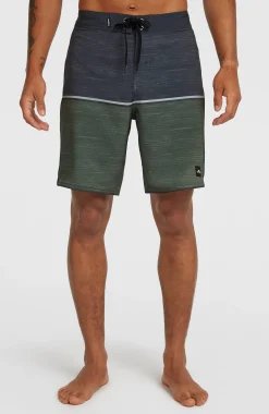 HommesBoardshort Hyperfreak Mysto Block 19| Vert Mix