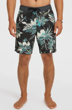 HommesBoardshort Hyperfreak Mysto Scallop 19| Noire