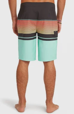 HommesBoardshort Lennox Stripe 21| Bleu