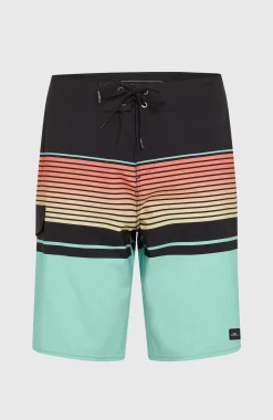 HommesBoardshort Lennox Stripe 21| Bleu