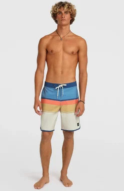 HommesBoardshort Lennox Scallop 19| Vert Mix