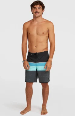 HommesBoardshort Lennox Scallop 19| Gris Mix