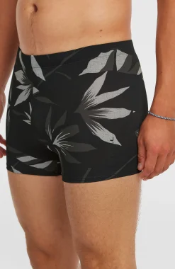HommesBoxer Essentials All-Over-Print| Noire