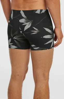 HommesBoxer Essentials All-Over-Print| Noire