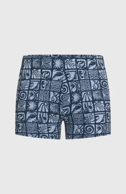 HommesBoxer Essentials All-Over-Print| Bleu Mix