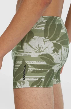 HommesBoxer Essentials Floral| Vert